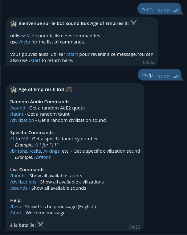 Age of Empires II Sound Bot